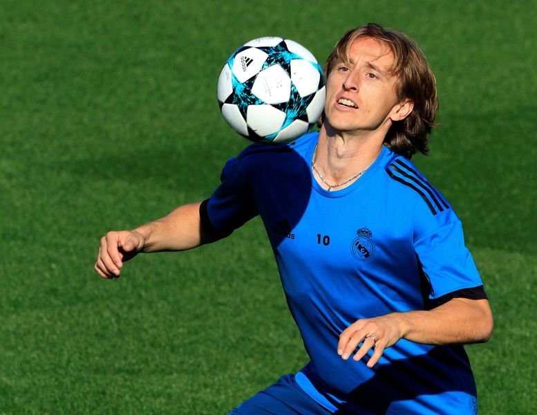Luka Modric se enfrentará esta noche al Tottenham, su exequipo.