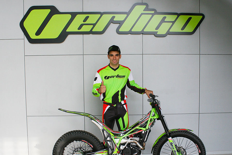 Jorge Casales fue presentado con su nuevo equipo, Vertigo Motors.