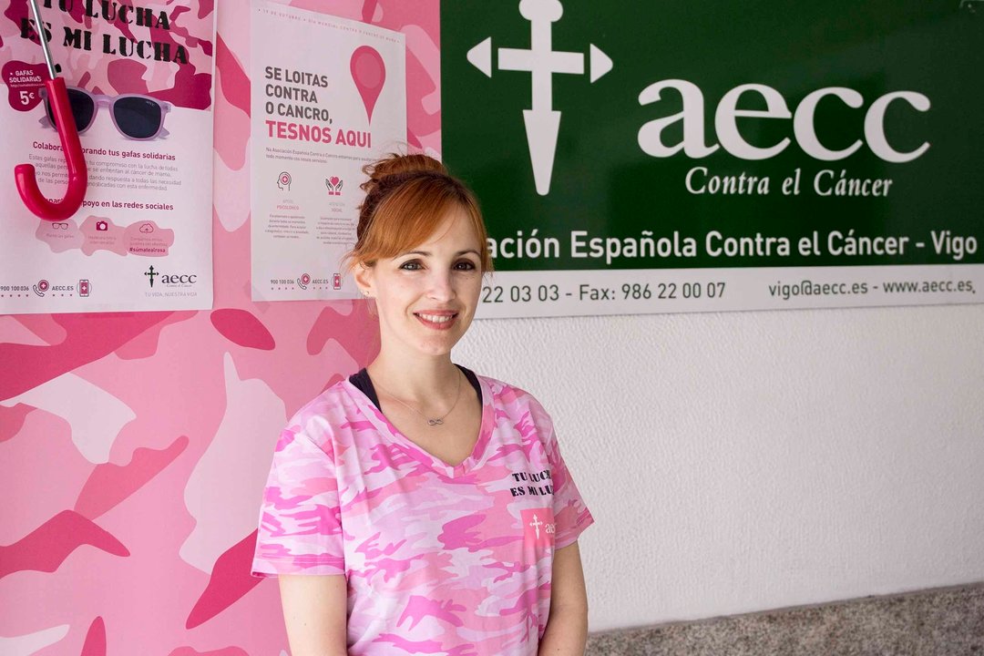 La psicóloga de la AEEC de Vigo, Cristina Alonso.