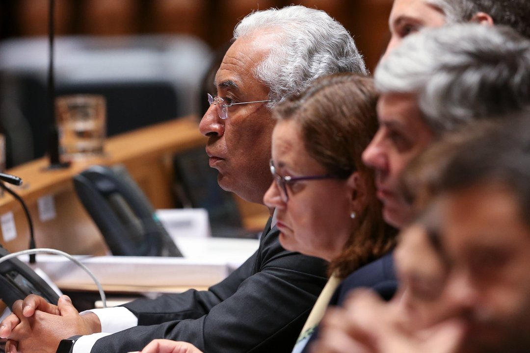 El primer ministro luso, António Costa, participa en un debate parlamentario en Lisboa.