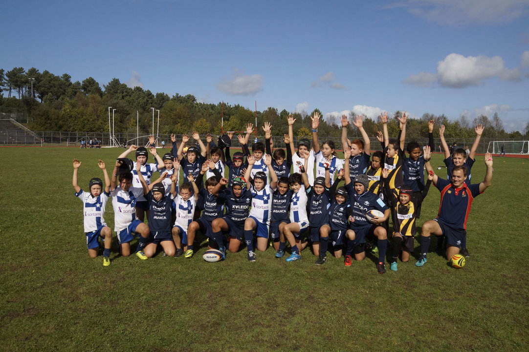 Más de 400 niños en el VIII Torneo de Escuelas de rugby