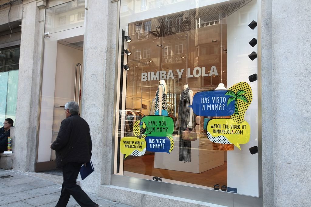 Una de las tiendas de Bimba y Lola en Vigo.