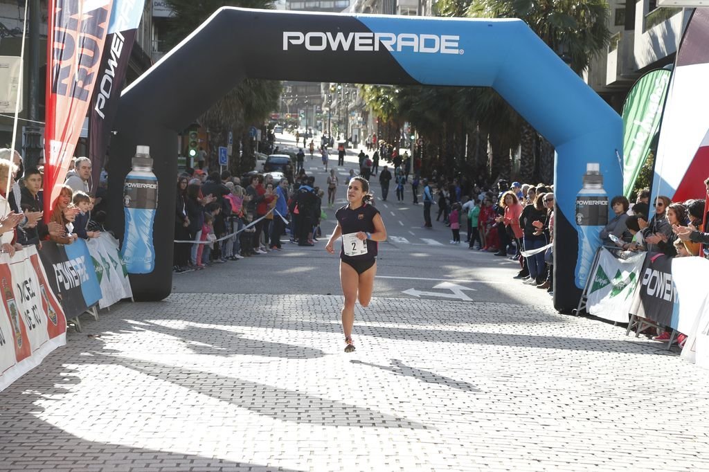 Ester Navarrete ganó la Carrera Vigo +11 del pasado domingo.