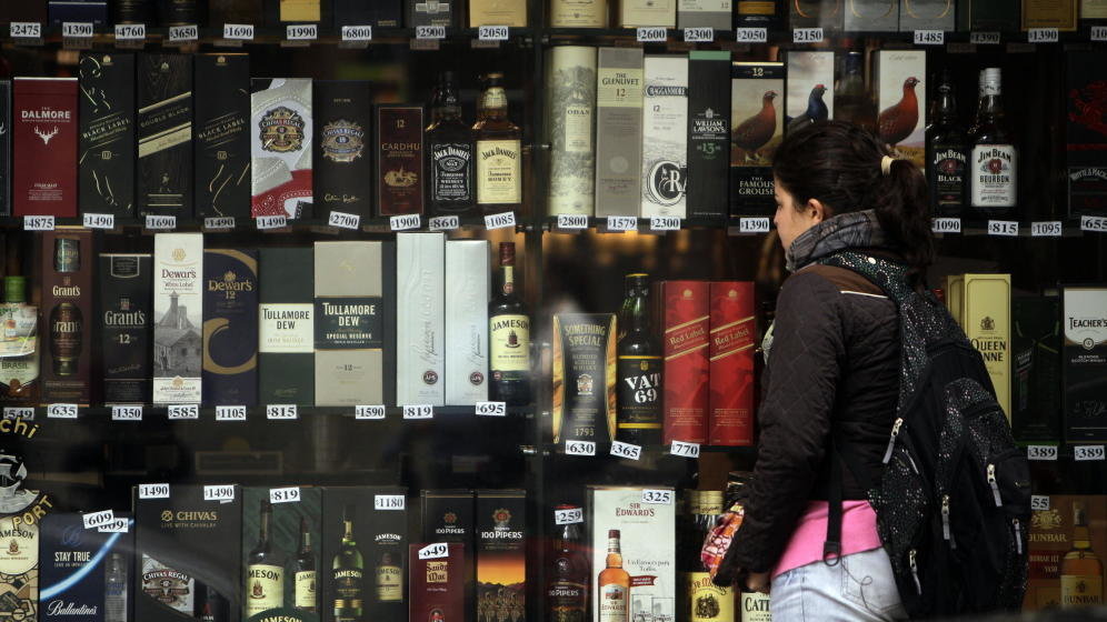 Las bebidas alcohólicas son los productos más hurtados en el comercio español.
