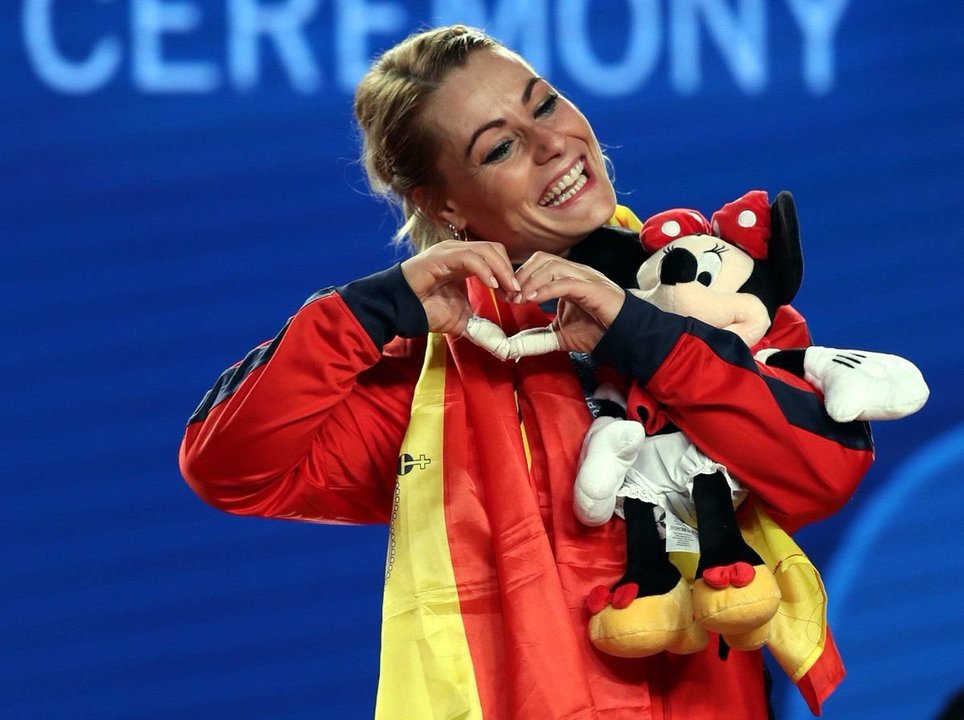 La levantadora de peso española Lydia Valentín logró el título mundial. Un triunfo a añadir al oro olímpico y europeo, tres títulos al alcance de muy pocos deportistas.