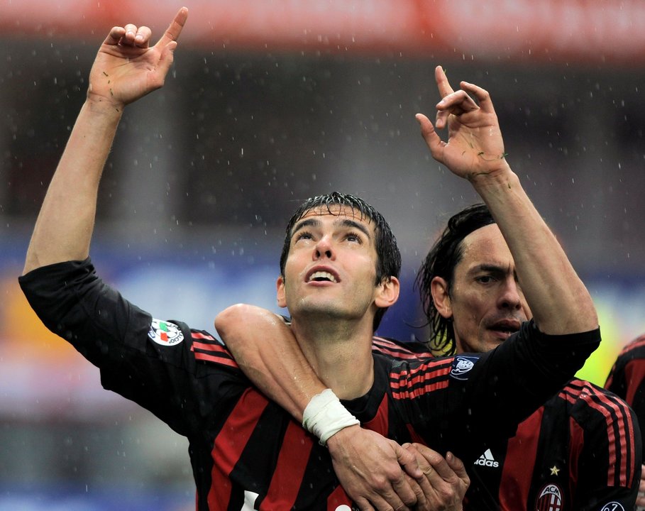 Kaká fue considerado el mejor jugador del mundo en el Milan.