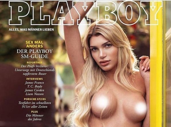 La edición alemana de la revista Playboy dedica por primera vez su portada a una transexual, Giuliana Farfalla