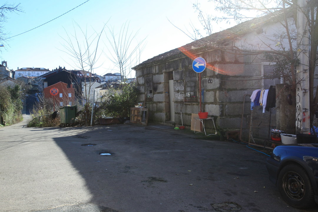 La casa de la calle Dalia que fue registrada por la Policía Nacional.