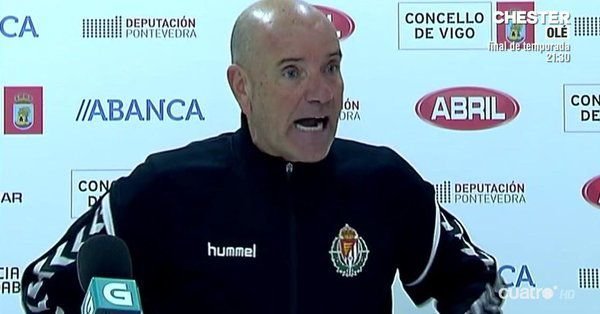 Miguel Rivera, el entrenador del Valladolid B