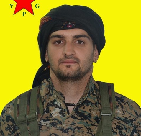 Samuel Prada León, en una foto de la pagina del YPG.