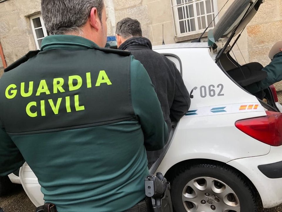 La Guardia Civil detuvo el pasado fin de semana a J.V.L.