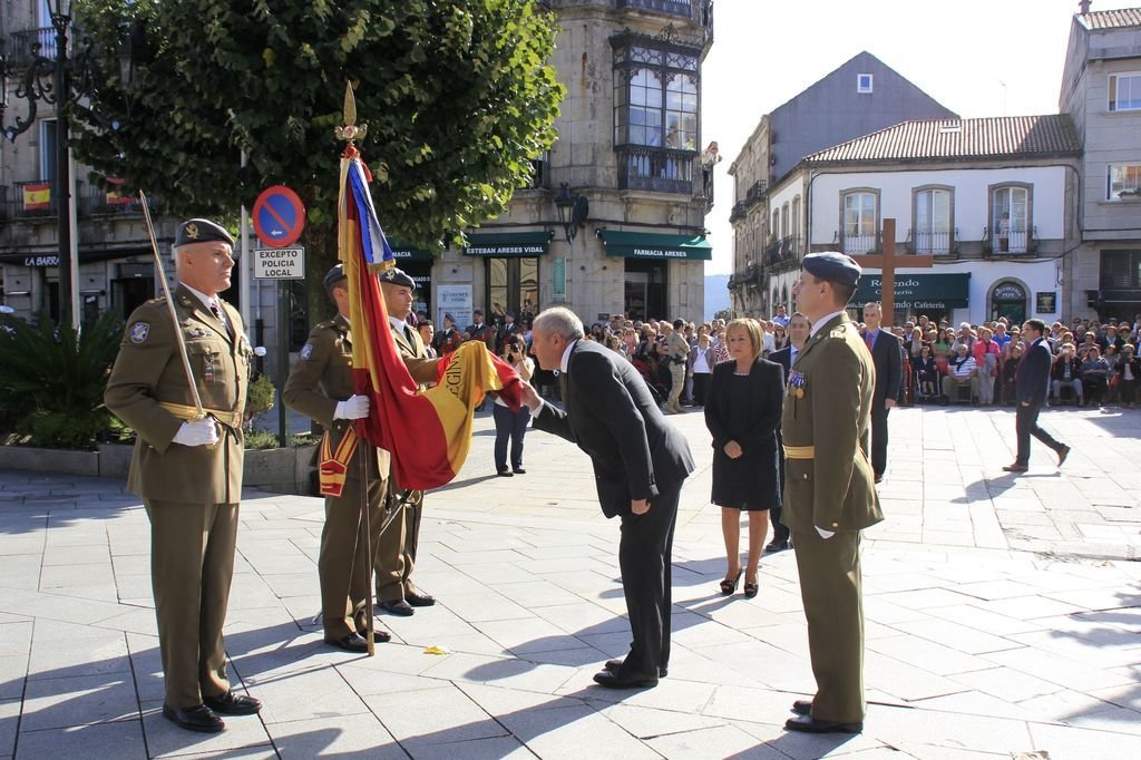 Una de las juras de bandera de personal civil celebradas en distintas localidades españolas.