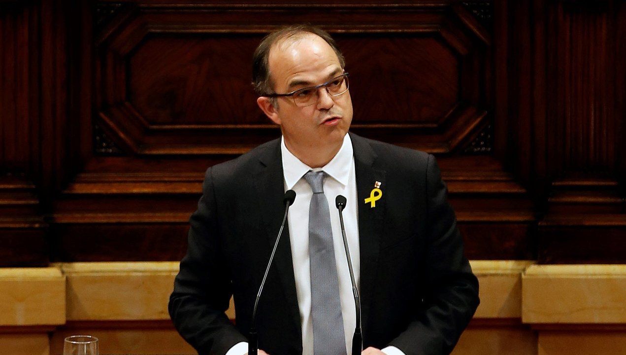 El candidato de Junts per Catalunya (JxCat) , Jordi Turull