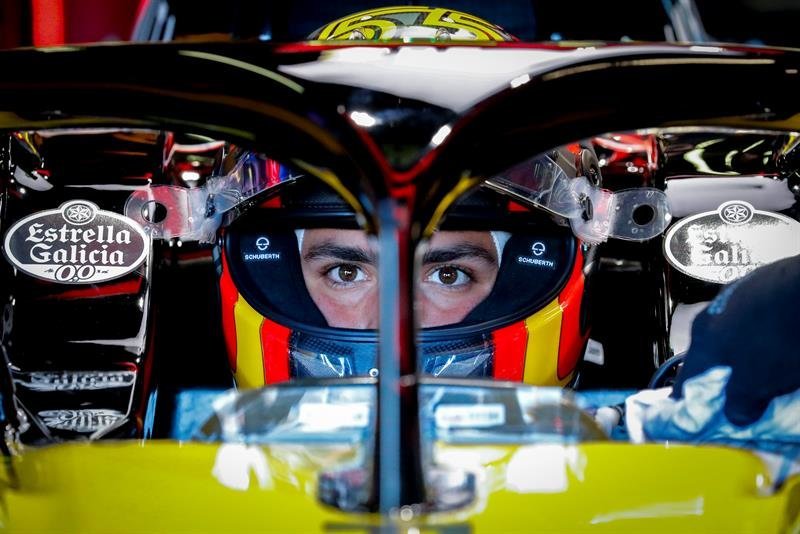 El piloto español Carlos Sainz de Renault