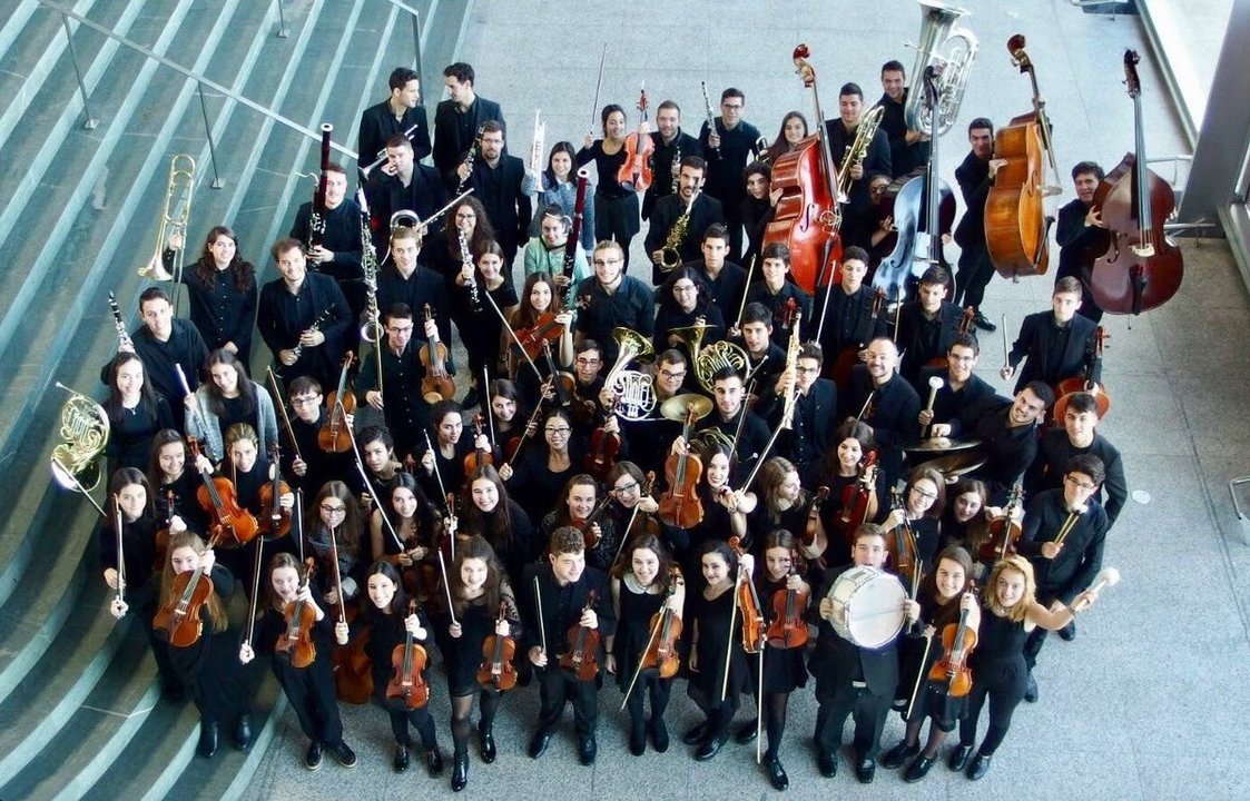 La actual orquesta Xove Vigo 430 que ampliará sus miembros en junio.