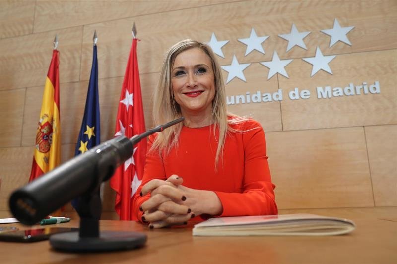 La presidenta de la Comunidad de Madrid Cristina Cifuentes