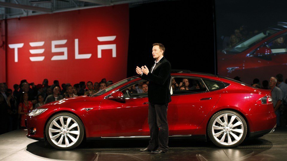 Elon Musk, durante la presentación de uno de los modelos de Tesla.