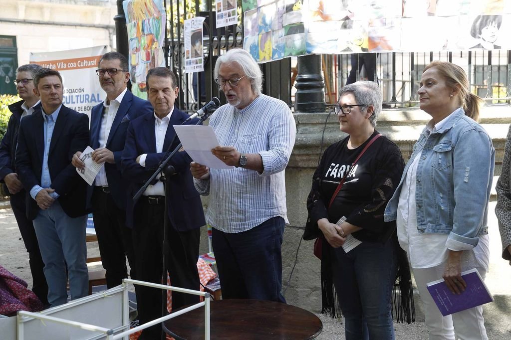 O alcalde Abel Caballero presidíu o acto central do Día das Letras Galegas en Vigo, que tivo lugar na alameda de Bouzas, organizado pola asociación A Vila de Bouzas, e que contou con Antonio García Teijeiro como pregoeiro.
