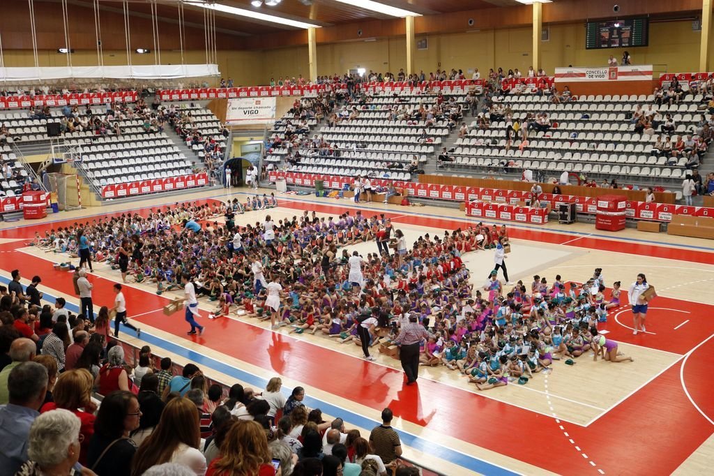 La fiesta de la rítmica reúne a 1.000 gimnastas