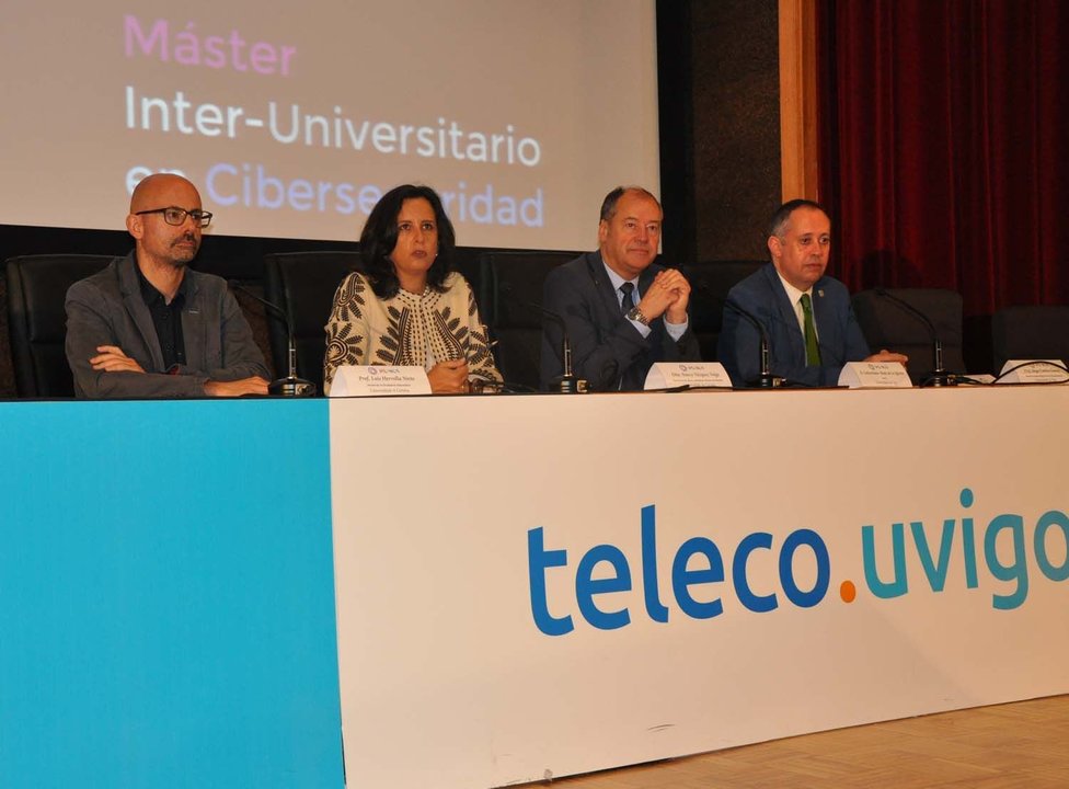 Luis Hervella, Nancy Vázquez, Salustiano Mato e Íñigo Cuiñas.