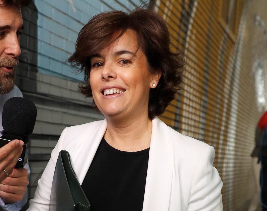 La ex vicepresidenta del Gobierno Soraya Sáenz de Santamaría