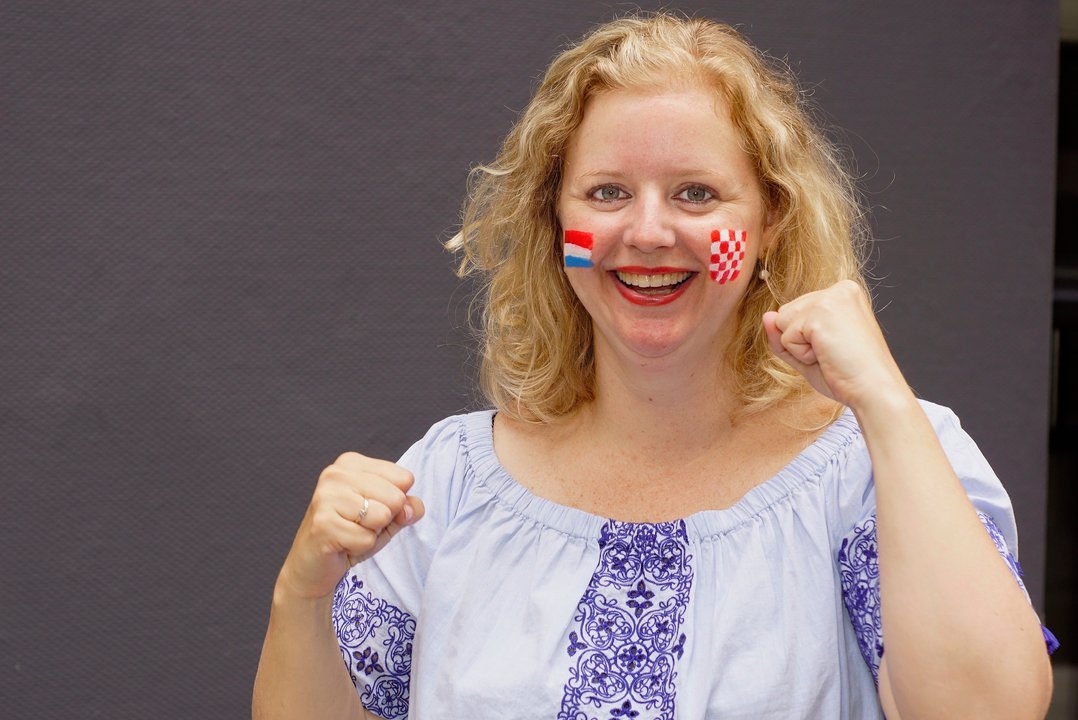 Joanna es una fiel seguidora de Croacia pese a su cosmopolitismo.