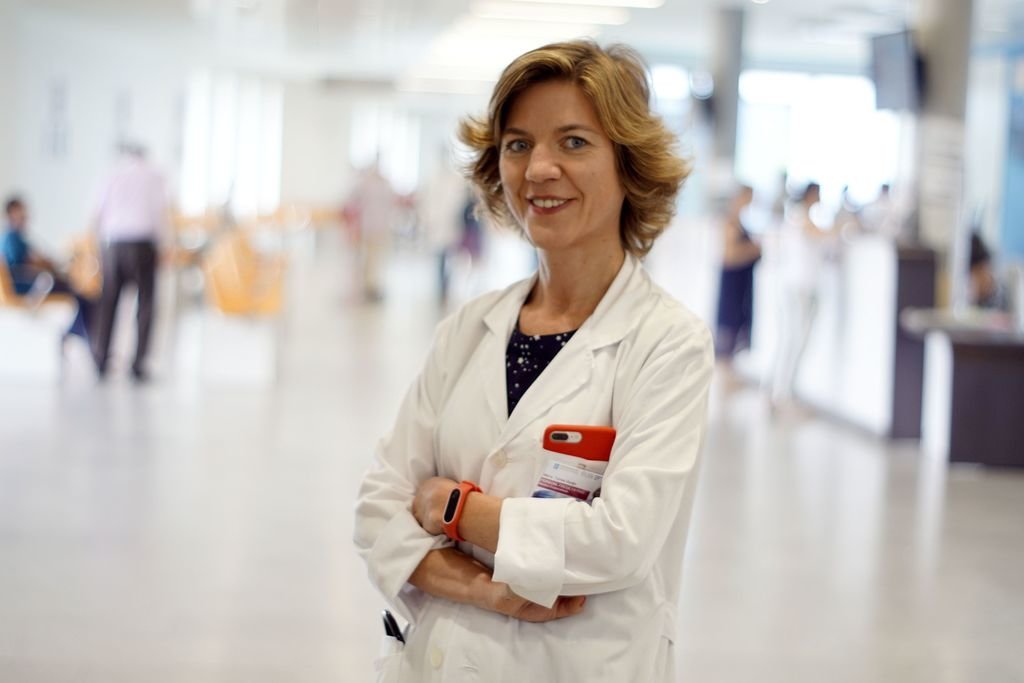 María Torres es neumóloga en el Hospital Álvaro Cunqueiro.