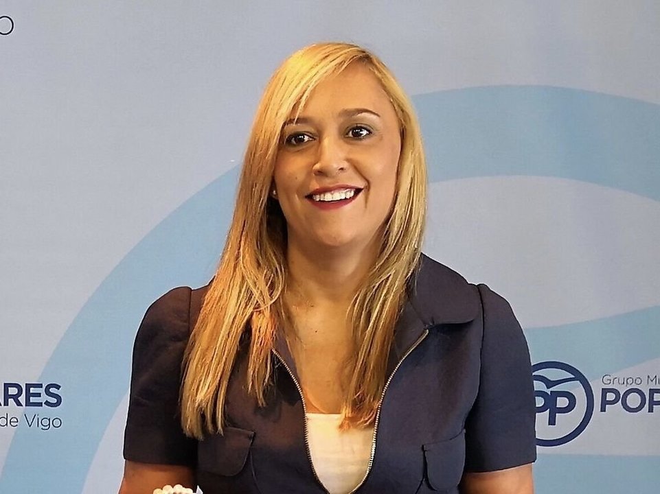 Elena Muñoz, portavoz del PP.