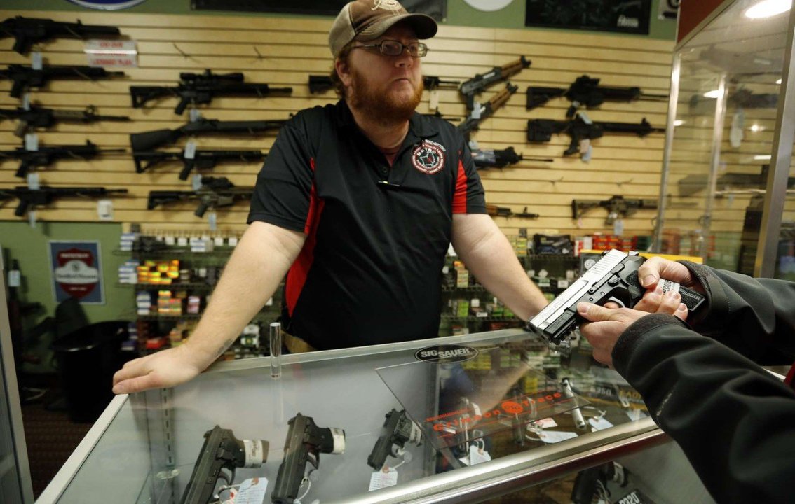 Un establecimiento de venta de armas en Estados Unidos.