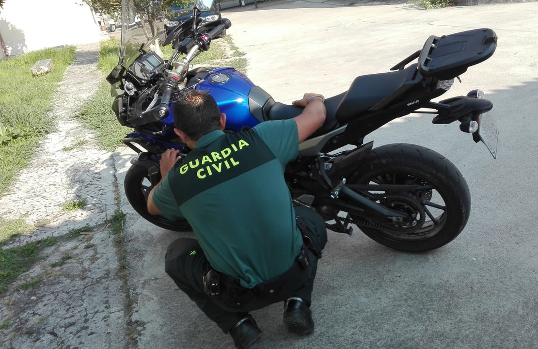 La motocicleta había sido sustraída el mes de septiembre del año pasado en Cabeceira de Bastos (Braga).