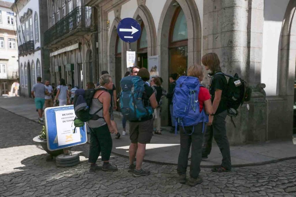 El Camino Portugués se ha convertido en otro de los reclamos turísticos de la ciudad.