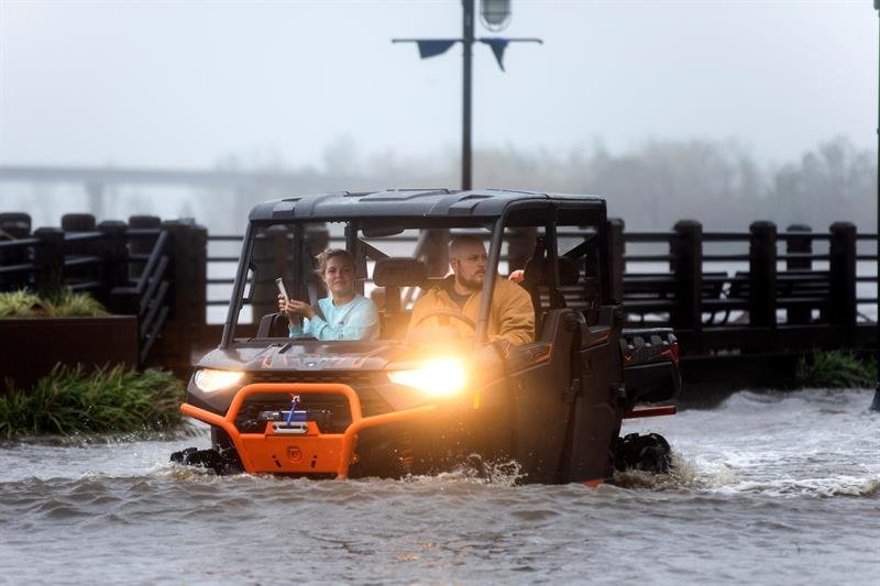 El huracán Florence se debilita, pero deja &#34;catastróficas inundaciones&#34;