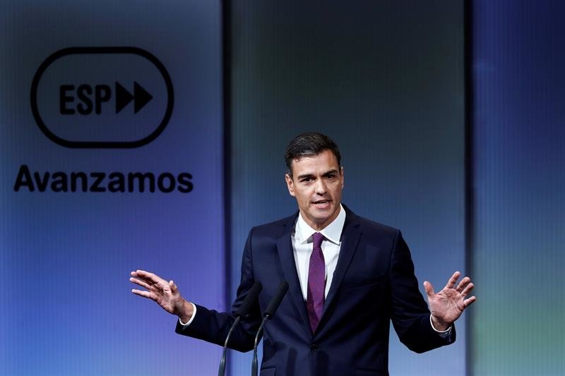 El presidente del gobierno Pedro Sánchez