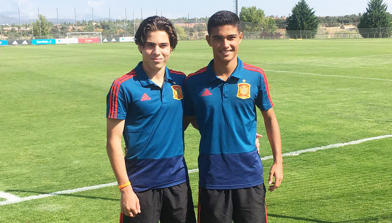 Miguel Rodríguez y David Vilán, convocados por la selección sub-16.