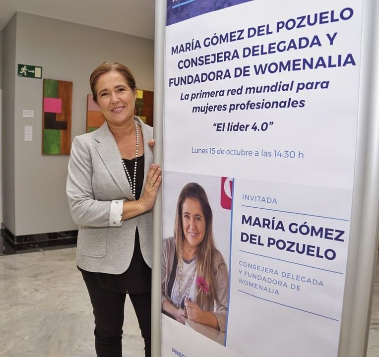 La fundadora y consejera delegada de Womenalia María Gómez del Pozuelo