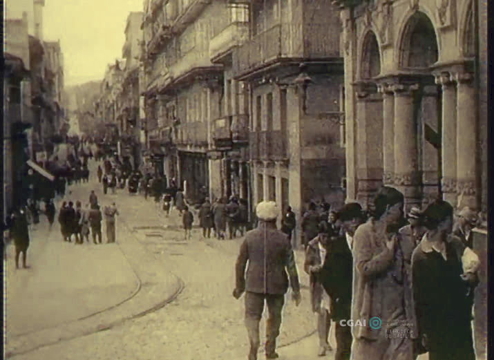 Imágenes de la película “Vigo e arredores” (1926) que está colgada en la web de Filmoteca de Galicia y que ahora se compartirá en redes como GIFs.