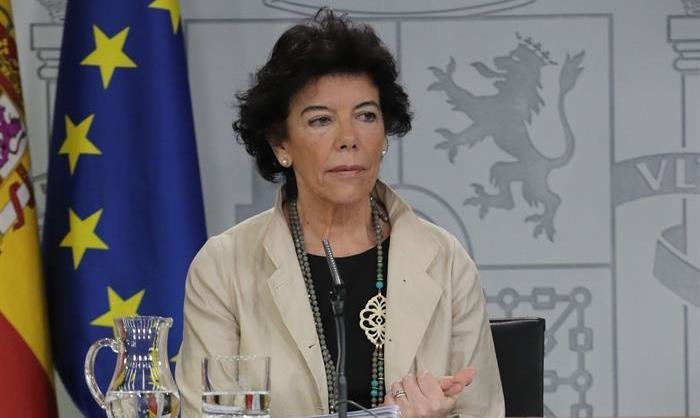 La ministra de Educación y Portavoz del Gobierno, Isabel Celaá