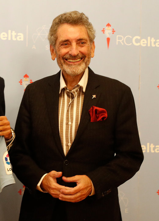 Carlos Mouriño, ayer, en la presentación de Miguel Cardoso.