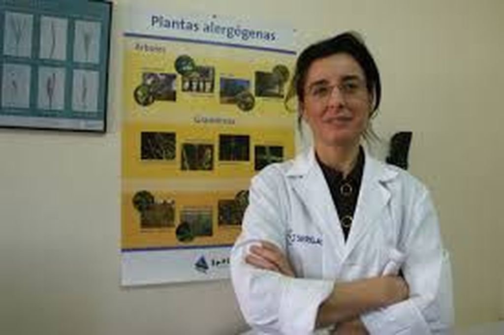La jefa del Servicio de Alergología, Carmen Marcos.