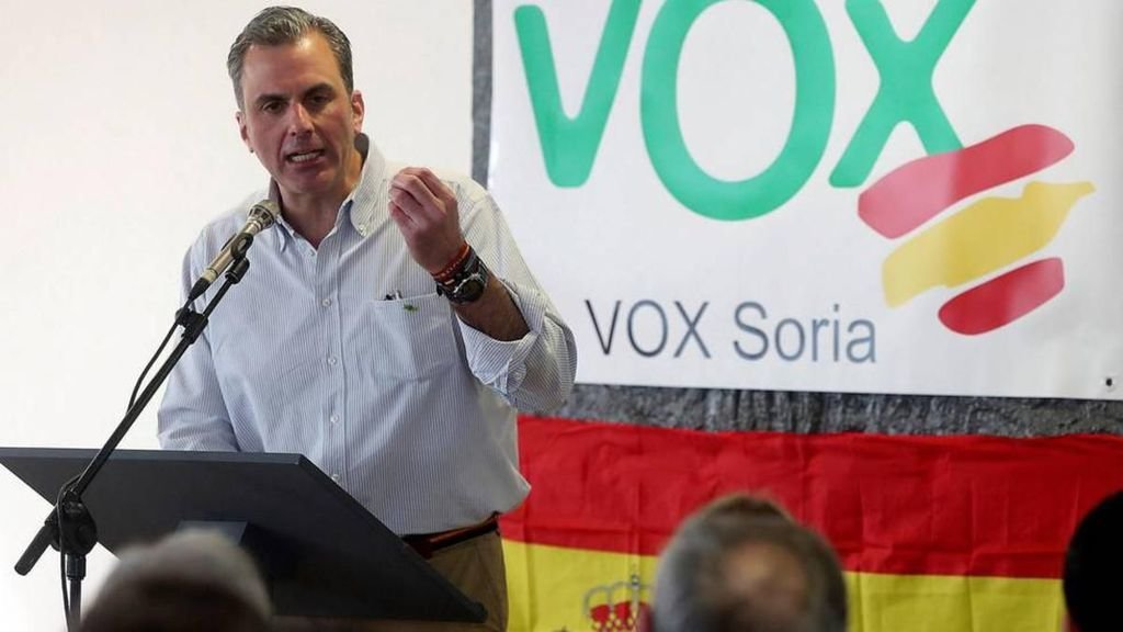El secretario general de Vox, Javier Ortega Smith-Molina.