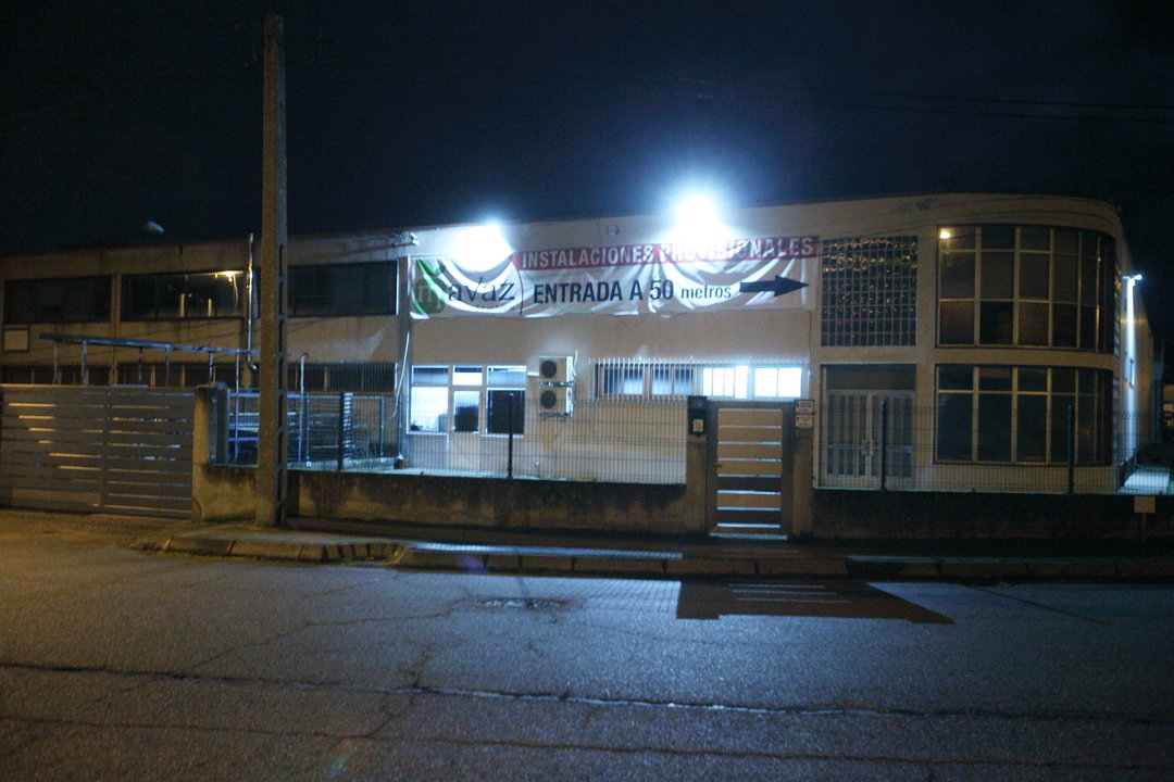 Las instalaciones de Frutas Mavaz, en San Cibrao. Su gerente es uno de los 8 detenidos en la operación.
