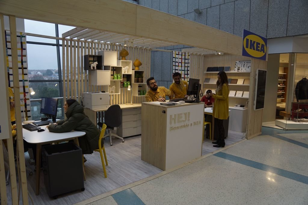 El Ikea Diseña está en la primera planta del centro comercial.