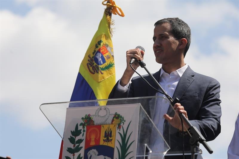 El presidente de la Asamblea Nacional de Venezuela, Juan Guaidó
