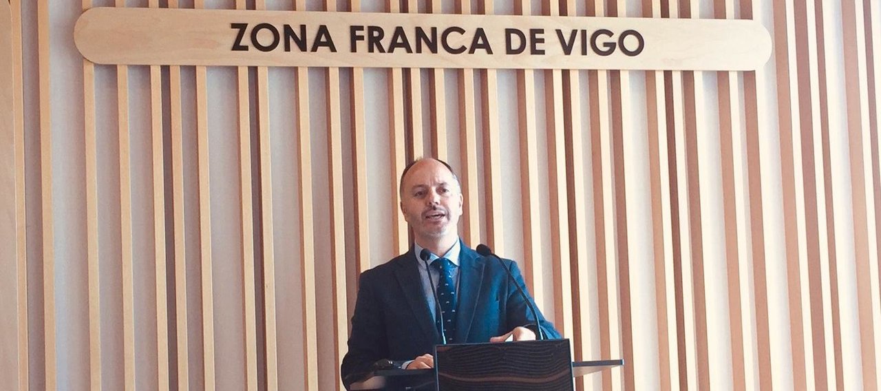El delegado de la Zona Franca, David Regades