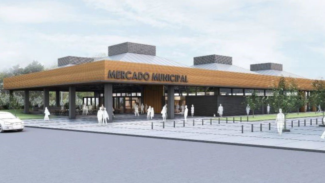 Imagen del proyecto para la rehabilitación del Mercado Municipal de Abastos.