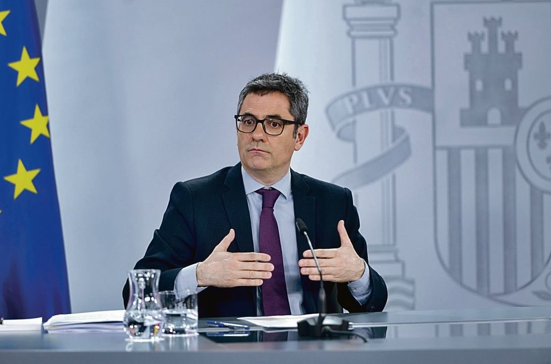 Félix Bolaños, ministron de la Presidencia, Relaciones con las Cortes y Memoria Democrática.