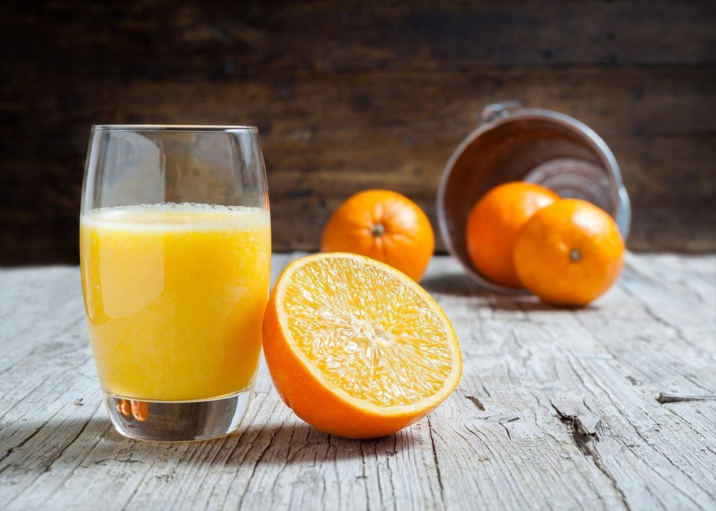 Un zumo de naranja. // E.P.