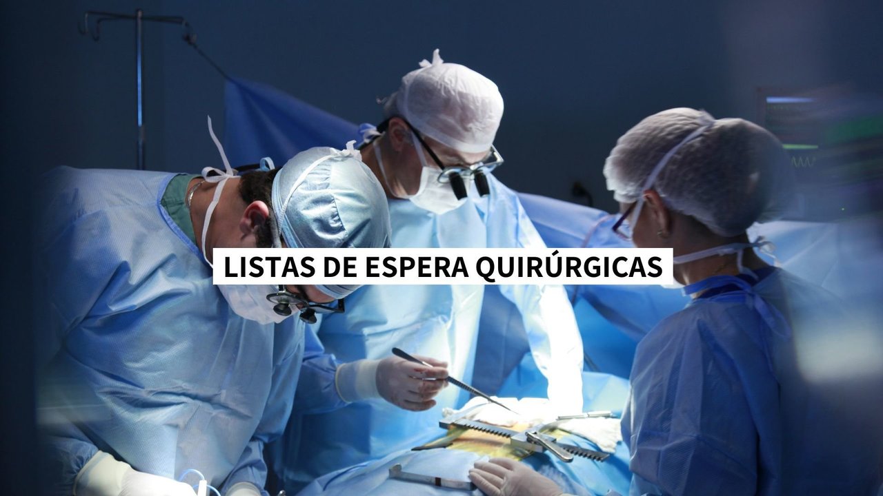 Listas de espera quirúrgicas.