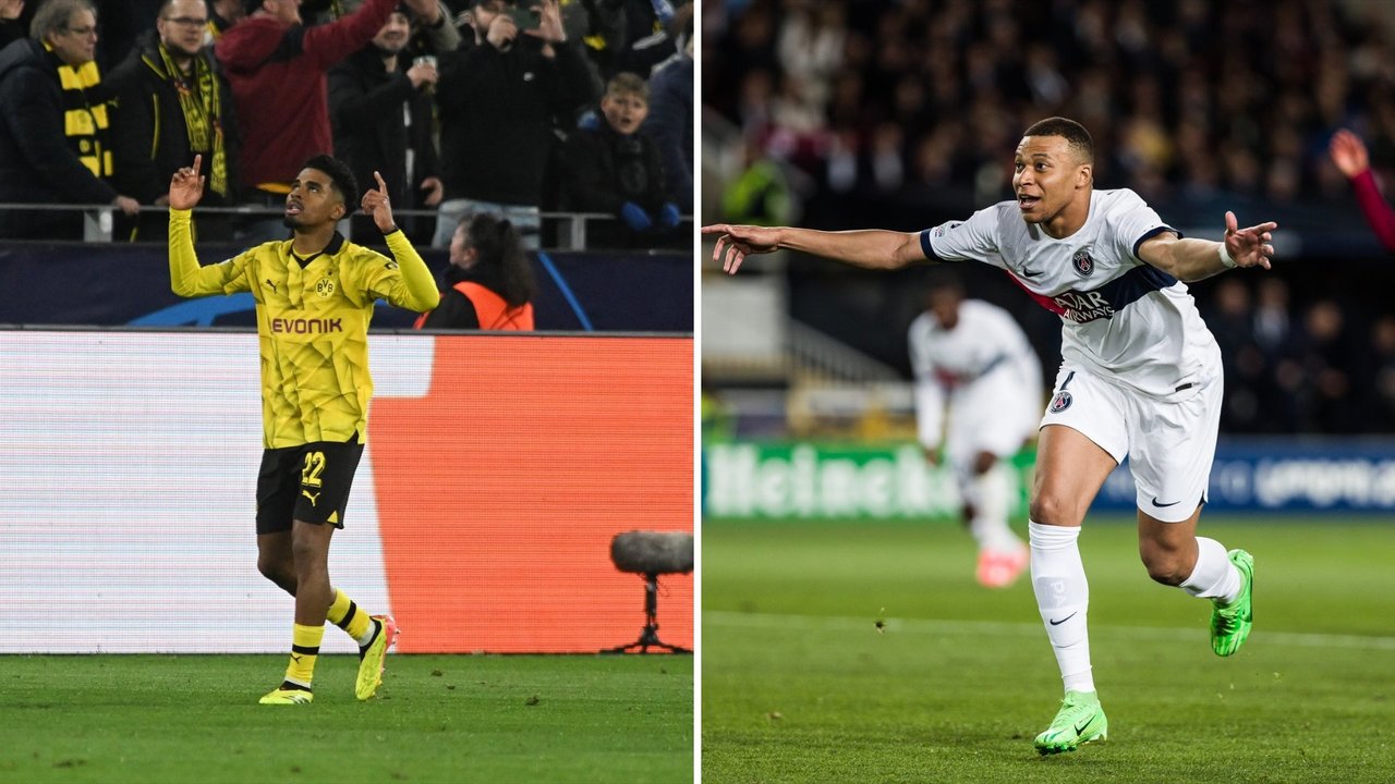 Dortmund y PSG pasan a semifinales de la Champions. // EP