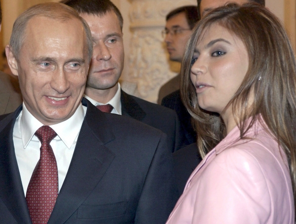 Vladimir Putin y Alina Kabaieva, su supuesta amante